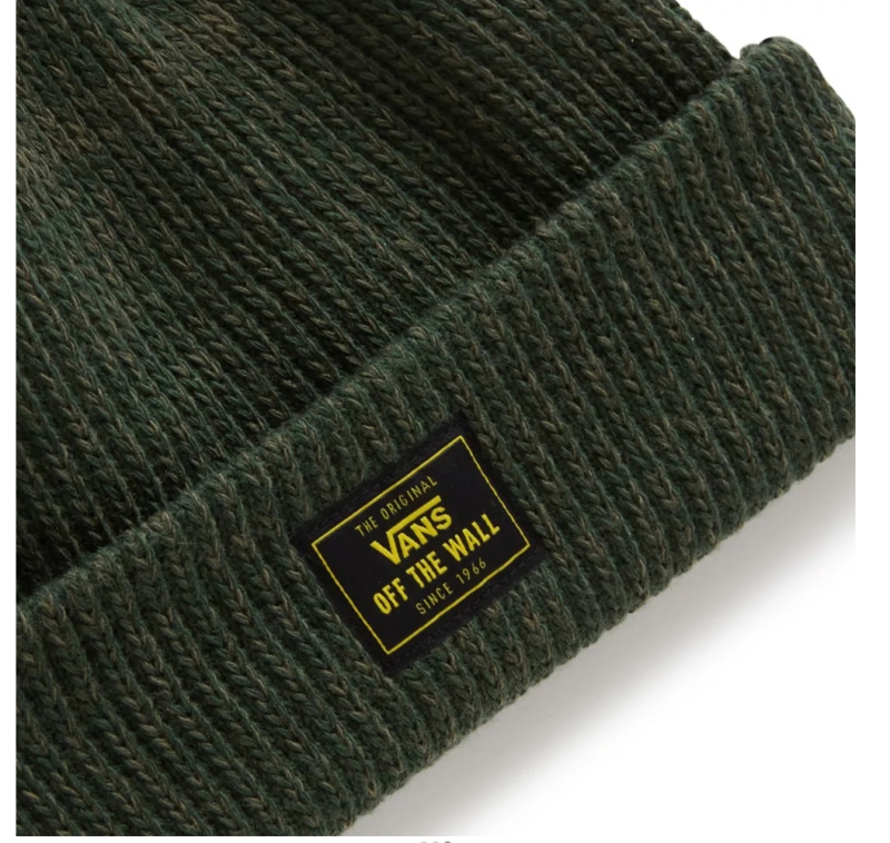 VANS BRUCKNER BEANIE-MÜTZE MIT UMSCHLAG